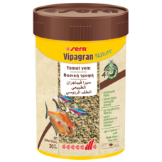 Sera Vipagran Nature τροφή τροπικών ψαριών σε κόκκους 1000ml Sera Vipagran Nature τροφή τροπικών ψαριών σε κόκκους 1000ml