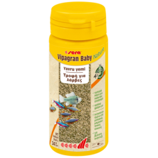 Sera Vipagran Baby Nature, μαλακοί μικρόκοκκοι για νεαρά ψάρια 50ml Sera Vipagran Baby Nature, μαλακοί μικρόκοκκοι για νεαρά ψάρια 50ml