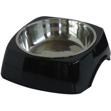 Croci μπολ τροφής- νερού μαύρο 700ml / 22cm Croci μπολ τροφής- νερού μαύρο 700ml / 22cm