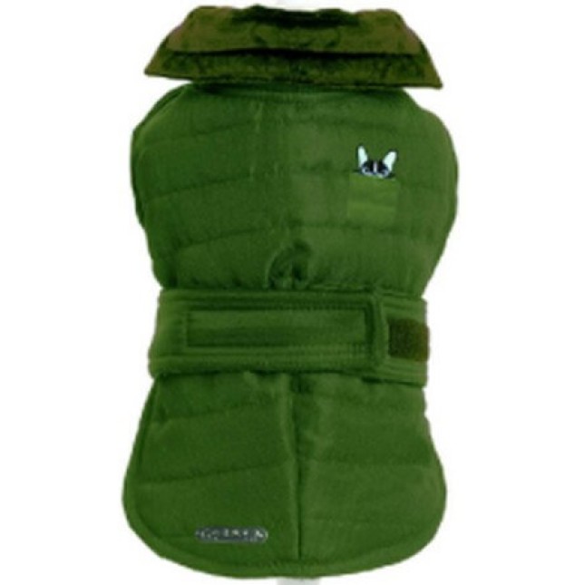 Croci πράσινο μπουφάν bulldog military 43cm Croci πράσινο μπουφάν bulldog military 43cm