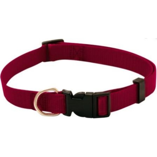 Croci Adjustable nylon περιλαίμιο σκύλου 25mm μπορντό Croci Adjustable nylon περιλαίμιο σκύλου 25mm μπορντό