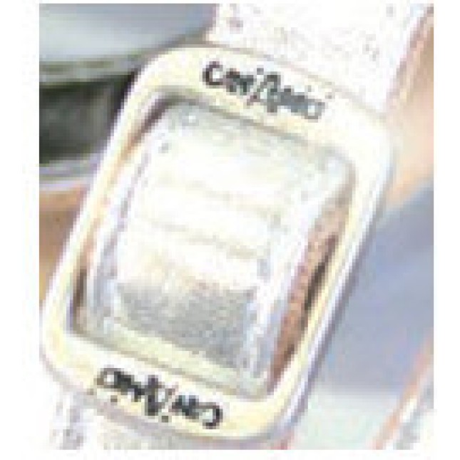 Croci Leatherette σαμαράκι 35cm-60x15mm ασημί Croci Leatherette σαμαράκι 35cm-60x15mm ασημί