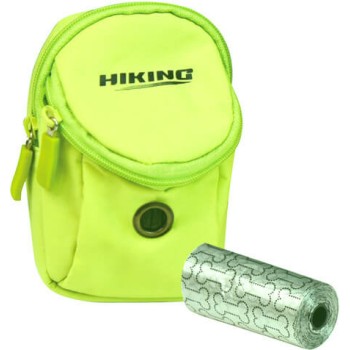 Croci Hiking smart-τσαντάκι για σακούλες green with roll