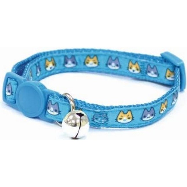 Croci περιλαίμιο catmania manga μπλε 10x230-350mm Croci περιλαίμιο catmania manga μπλε 10x230-350mm