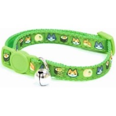 Croci περιλαίμιο catmania manga πράσινο 10x230-350mm Croci περιλαίμιο catmania manga πράσινο 10x230-350mm