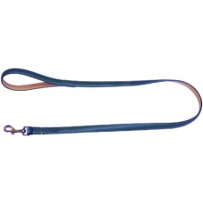 Croci Leather leash δερμάτινος οδηγός σκύλου 1,5x120cm μπλε