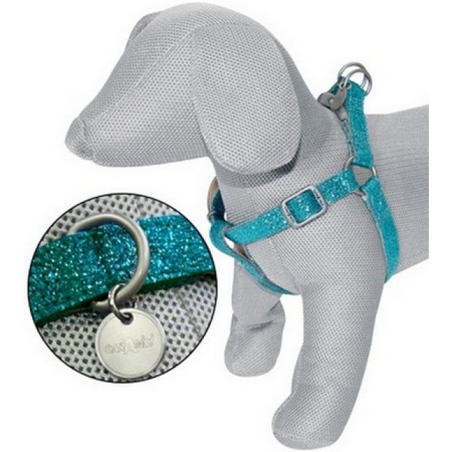 Croci σαμαράκι Glitter bib γαλάζιο 35-60cmx15mm Croci σαμαράκι Glitter bib γαλάζιο 35-60cmx15mm
