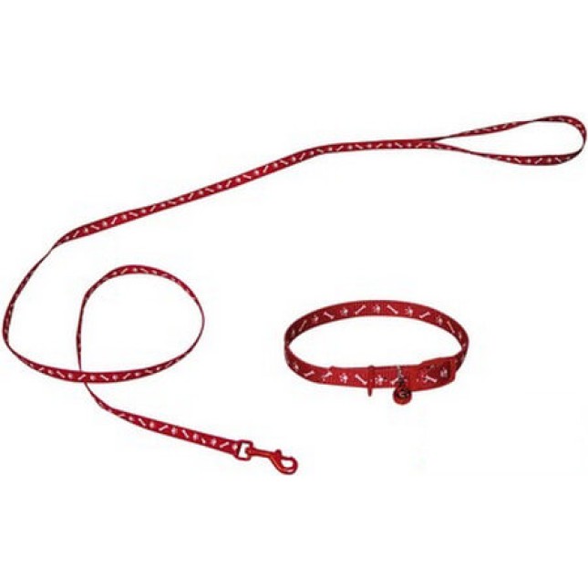 Croci σετ οδηγός και περιλαίμιο nylon Croci σετ οδηγός και περιλαίμιο nylon
