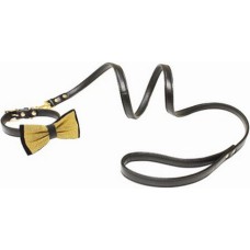 Croci σετ οδηγός και περιλαίμιο glitter bow 1,5x35-1,5x120 cm Croci σετ οδηγός και περιλαίμιο glitter bow 1,5x35-1,5x120 cm