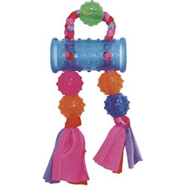 Croci Cotton παιχνίδι σκύλων κύλινδρος 21 cm. Croci Cotton παιχνίδι σκύλων κύλινδρος 21 cm.