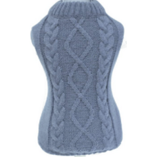 Croci μπλε πουλόβερ braid 35cm Croci μπλε πουλόβερ braid 35cm