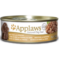 Applaws κονσέρβα σκύλου βοδινή μπριζόλα με πατάτα 156g