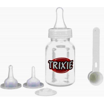 Trixie μπιμπερό 120ml διαφανές/άσπρο