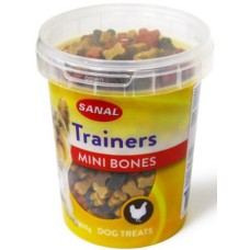 Sanal Trainers Mini Bones μαλακό σνακ με κοτόπουλο 300gr Sanal Trainers Mini Bones μαλακό σνακ με κοτόπουλο 300gr