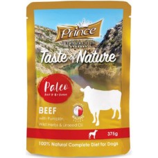 Prince Paleo τροφή σκύλου φακελάκι μοσχάρι /κολοκύθι 375g