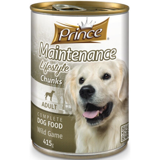 Prince Dog τροφή σκύλου (κυνήγι) 415gr