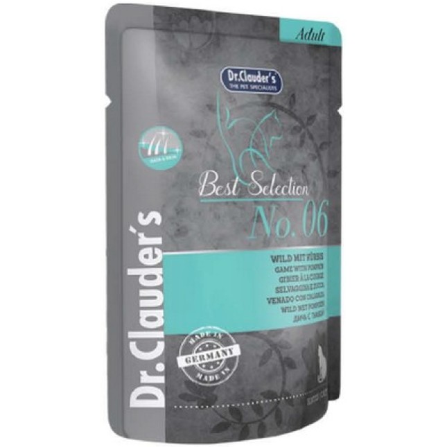 Dr.Clauder's DC Best Selection Adult No 6 Κυνήγι με κολοκύθι Dr.Clauder's DC Best Selection Adult No 6 Κυνήγι με κολοκύθι