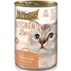 Princess κονσέρβα kitchen's best Γαλοπούλα και συκώτι σε σάλτσα 415g Princess κονσέρβα kitchen's best Γαλοπούλα και συκώτι σε σάλτσα 415g