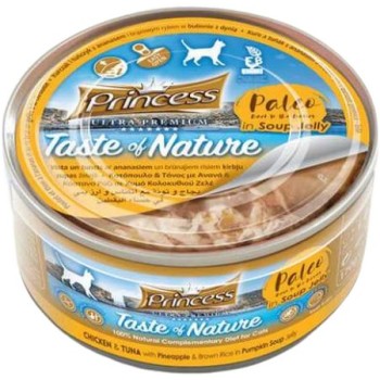 Princess Paleo Tόνος σε σούπα με κολοκύθι και ανανά 170g Princess Paleo Tόνος σε σούπα με κολοκύθι και ανανά 170g