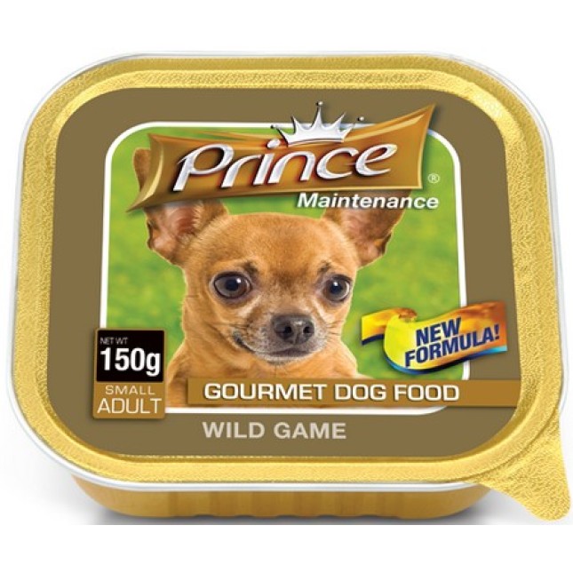 Prince Pate Dog Game τροφή σκύλου (κυνήγι) 150gr Prince Pate Dog Game τροφή σκύλου (κυνήγι) 150gr