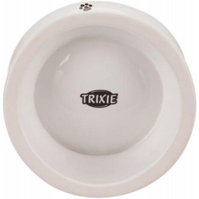Trixie πιάτο κεραμικό γατών 0.25l/13cm άσπρο