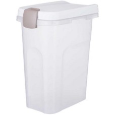 Trixie κάδος τροφής 40l / 27x61x45cm διαφανές/άσπρο Trixie κάδος τροφής 40l / 27x61x45cm διαφανές/άσπρο