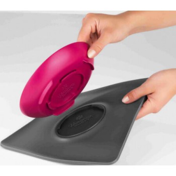 Trixie yumminator σύστημα πιάτο/σουπλά 400ml/24x24cm ροζ/γκρι Trixie yumminator σύστημα πιάτο/σουπλά 400ml/24x24cm ροζ/γκρι