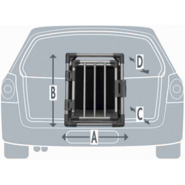 Trixie κλουβί μεταφοράς αλουμινίου ιδανικό για να μεταφέρετε το κατοικίδιό σας με άνεση και ασφάλεια
