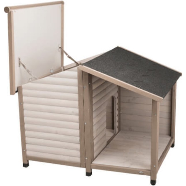 Trixie σπίτι σκύλου natura m-l 130x100x105cm γκρι Trixie σπίτι σκύλου natura m-l 130x100x105cm γκρι