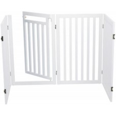 Trixie χώρισμα με πόρτα 60-160x81cm άσπρο Trixie χώρισμα με πόρτα 60-160x81cm άσπρο
