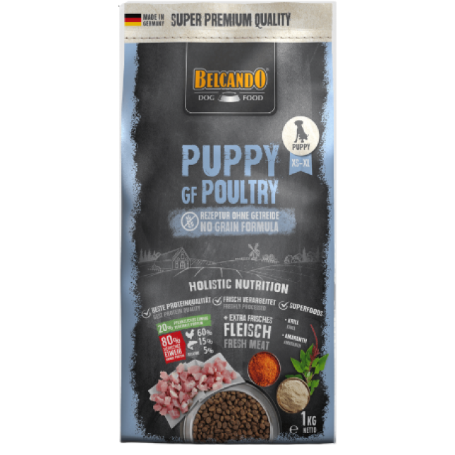 Belcando Ρυρργ Grain Free πουλερικά 1kg Belcando Ρυρργ Grain Free πουλερικά 1kg