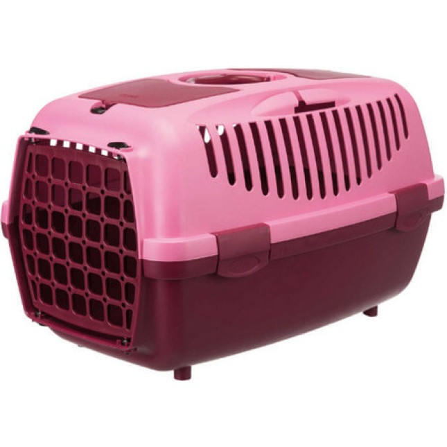 Trixie κλούβα μεταφοράς capri xs/s 37x34x55cm βυσσινί/ροζ Trixie κλούβα μεταφοράς capri xs/s 37x34x55cm βυσσινί/ροζ
