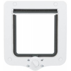 Trixie πόρτα γάτας 4-way 20x22cm άσπρο Trixie πόρτα γάτας 4-way 20x22cm άσπρο