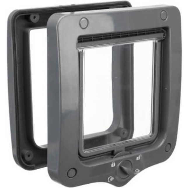 Trixie πόρτα γάτας 4-way 20x22cm Trixie πόρτα γάτας 4-way 20x22cm
