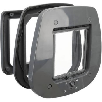 Trixie πόρτα γάτας 4-way για γυάλινες πόρτες 27x26cm Trixie πόρτα γάτας 4-way για γυάλινες πόρτες 27x26cm