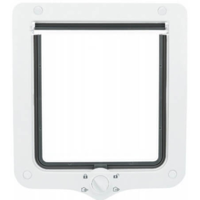 Trixie πόρτα γάτας 4-way με τούνελ xl 24x28cm Trixie πόρτα γάτας 4-way με τούνελ xl 24x28cm
