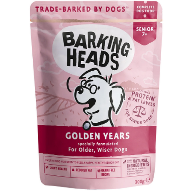 Barking πλήρης τροφή για ενήλικες σκύλους με κοτόπουλο και σολομό 300gr