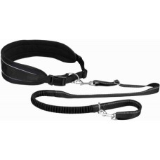 Trixie ζώνη μέσης με οδηγό, μαύρη 90-135cm / 9cm Trixie ζώνη μέσης με οδηγό, μαύρη 90-135cm / 9cm