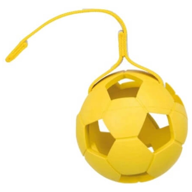Trixie παιχνίδι μπάλα σε σχοινί, φυσικό καουτσούκ/νάιλον 11cm/30cm