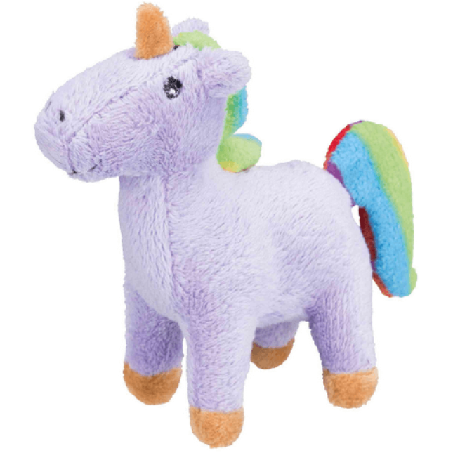 Trixie παιχνίδι γάτας μονόκερος λούτρινος 11cm Trixie παιχνίδι γάτας μονόκερος λούτρινος 11cm