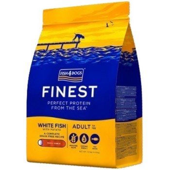 Fish4Dogs λευκό ψάρι ωκεανού για ενήλικους σκύλους 1.5kg Fish4Dogs λευκό ψάρι ωκεανού για ενήλικους σκύλους 1.5kg