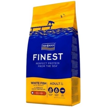 Fish4Dogs λευκό ψάρι ωκεανού για ενήλικους σκύλους 6kg Fish4Dogs λευκό ψάρι ωκεανού για ενήλικους σκύλους 6kg