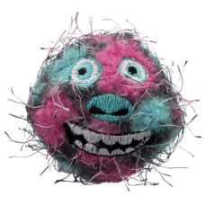 Trixie μπάλα monster(2τμχ)polyester/πλαστικό 5cm Trixie μπάλα monster(2τμχ)polyester/πλαστικό 5cm