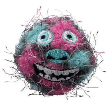 Trixie μπάλα monster(2τμχ)polyester/πλαστικό 5cm Trixie μπάλα monster(2τμχ)polyester/πλαστικό 5cm