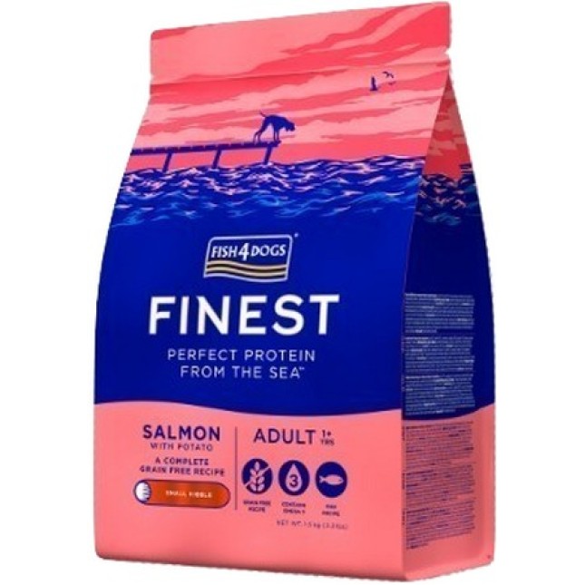 Fish4Dogs σολομός για ενήλικους σκύλους 1.5kg Fish4Dogs σολομός για ενήλικους σκύλους 1.5kg