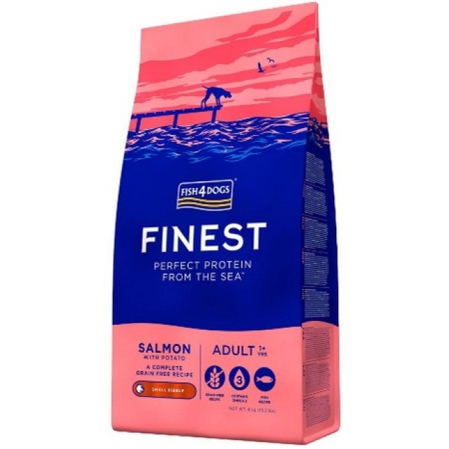 Fish4Dogs σολομός για ενήλικους σκύλους 6kg Fish4Dogs σολομός για ενήλικους σκύλους 6kg