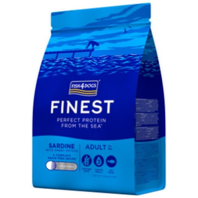 Fish4Dogs σαρδέλα για ενήλικους σκύλους 1.5kg Fish4Dogs σαρδέλα για ενήλικους σκύλους 1.5kg