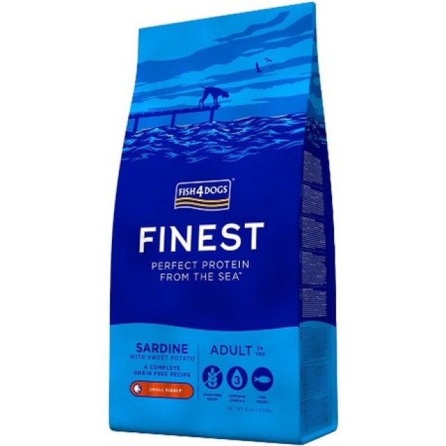 Fish4Dogs σαρδέλα για ενήλικους σκύλους 6kg Fish4Dogs σαρδέλα για ενήλικους σκύλους 6kg