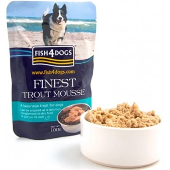 Fish4Dogs φακελάκι με πέστροφα κατάλληλο για όλους τους σκύλους 100gr Fish4Dogs φακελάκι με πέστροφα κατάλληλο για όλους τους σκύλους 100gr