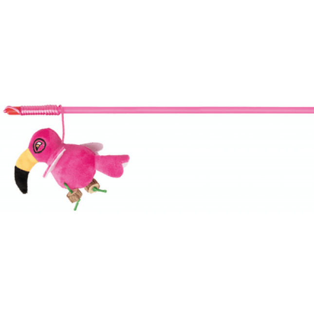 Trixie παιχνίδι γάτας ραβδί με toucan 50cm Trixie παιχνίδι γάτας ραβδί με toucan 50cm